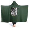 anime attack on titan hooded blanket 4 - Attack On Titan Merch