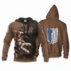 aot mikasa ackerman attack on titan anime manga 3d zip hoodiexoach - Attack On Titan Merch