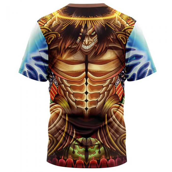 eren T Shirt back 1 - Attack On Titan Merch