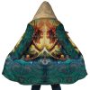 Trippy Attack on Titan AOP Hooded Cloak Coat MAIN Mockup - Attack On Titan Merch