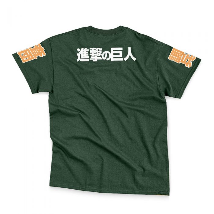 levi Streetwear T Shirt Back wrinkly - Attack On Titan Merch