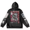 levixzeke Flat Hoodie back - Attack On Titan Merch