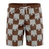 training Hawaiian Swim Trunks Board Shorts Knot - Attack On Titan Merch