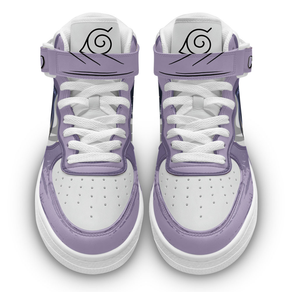  Naruto Hinata Hyuga Mid Sneakers