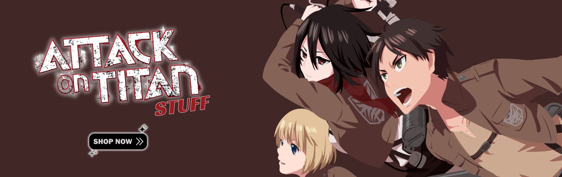 Attack On Titan Stuff Banner