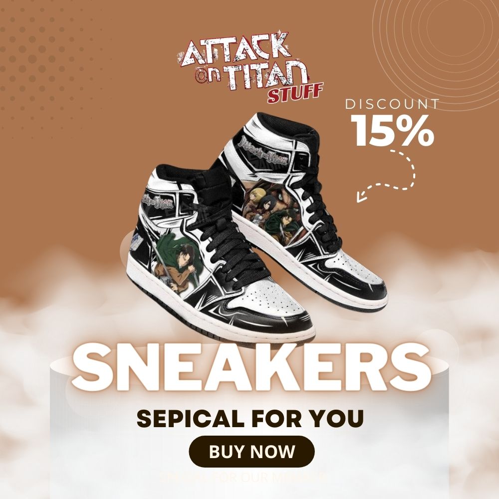 Attack On Titan Stuff Sneakers Collections