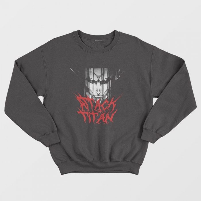 Founding Titan Eren Attack On Titan Sweatshirt 1 - Attack On Titan Merch