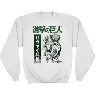 T3BW2012 WHITE - Attack On Titan Merch